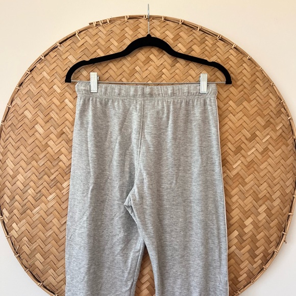 SPLITS59 NWT CONTRAST STRIPED SONIA SWEATPANTS HEATHER GREY& WHITE PREP PREPPY - Picture 13 of 14